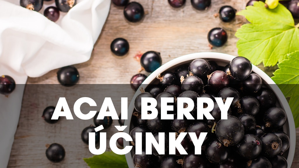 Acai berry extrakt alebo bobule a účinky na vrásky a chudnutie