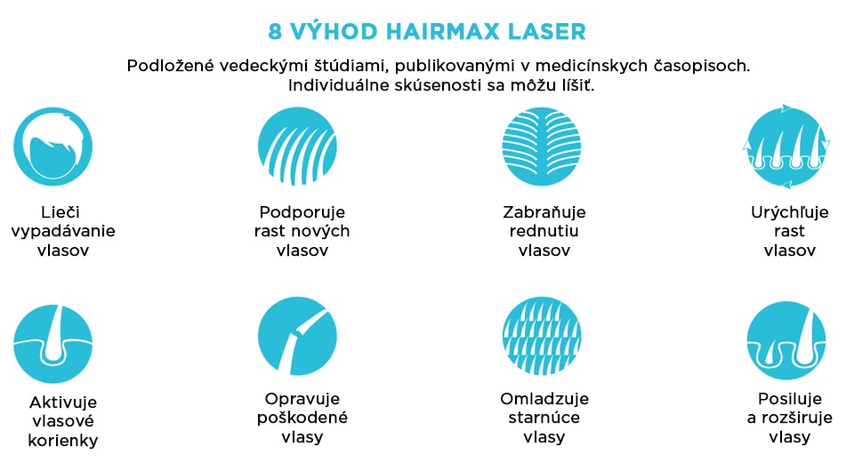 8 výhod používania laseru proti vypadávaniu vlasov