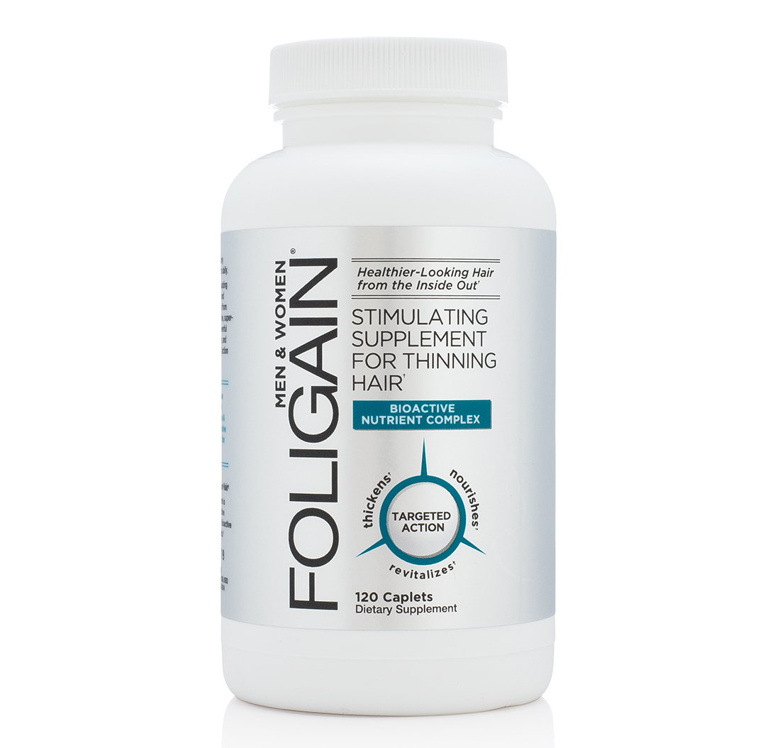 Foligain pre rast vlasov Vitamíny na vlasy Foligain